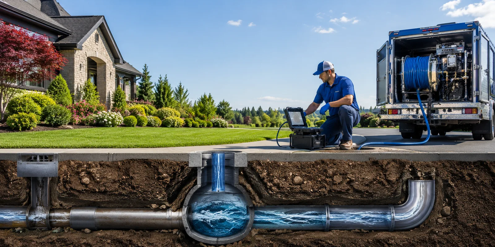 Drainage restoration information for Waterville, IA